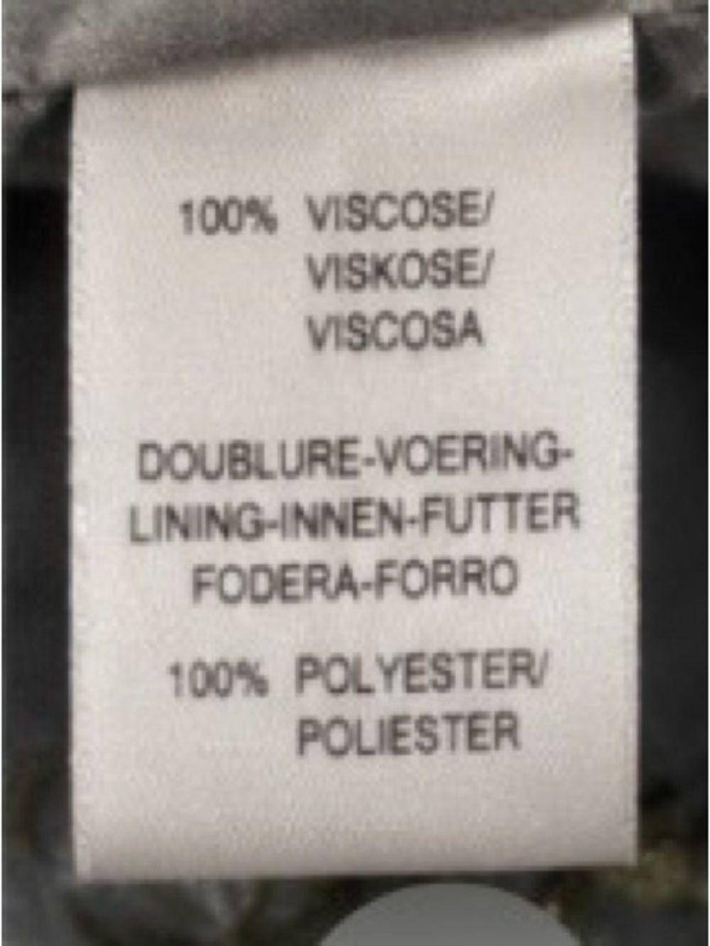 La Redoute Gray Embroidered A-Line Skirt Overlay Tie Detail - Picture 11 of 11